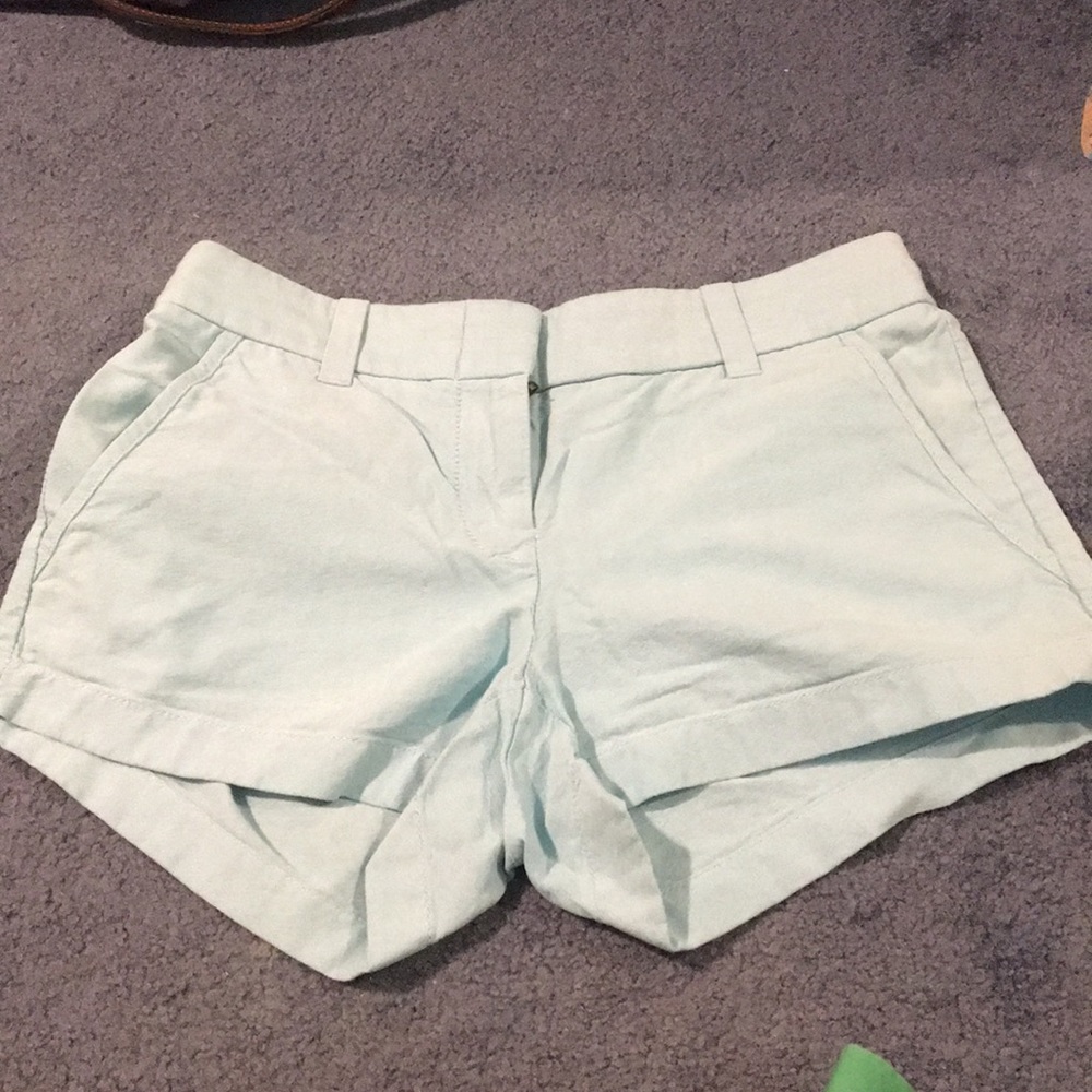 Jcrew light blue chino shorts 3 inch